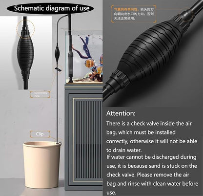 Carefree Fish Aquarium Gravel Vacuum Sand Cleaner - Image 6