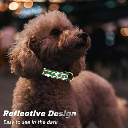 Reflective Dog Collar, Cute Christmas Style Dog Collars - Image 3