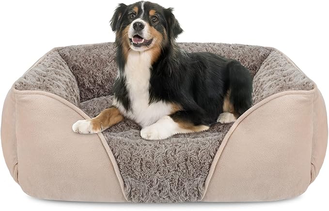 INVENHO X-Large Dog Bed for Large Medium Small Dogs Rectangle Washable Dog Bed by INVENHO