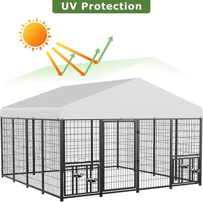 ROOMTEC Large Dog Kennel Outdoor Pet Pens Dogs Run - Image 3