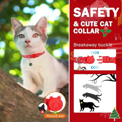 SCENEREAL Christmas Breakaway Cat Collar - Image 5