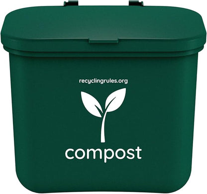 Small Green Compost Bin Container by RecyclingRules