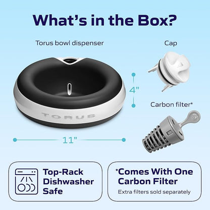 Filtered Portable Dog Water Dispenser, 2L / 68oz, Automatic Pet Water Dispenser - Image 8