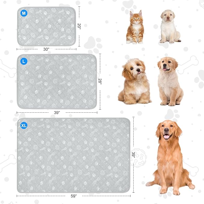 MH MYLUNE HOME Dog/Cat Cooling Mat, Arc-Chill Cooling Fiber & Endothermic Color - Image 5