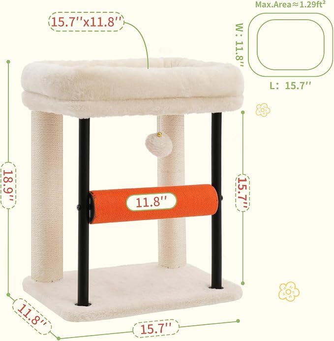 Hey-brother Cat Tree, Cat Scratching Posts - Image 3