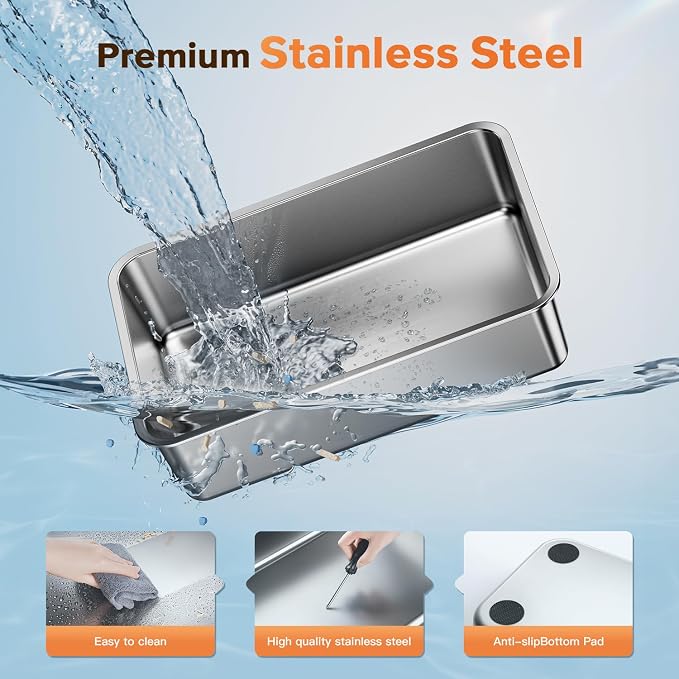 Stainless Steel Cat Litter Box - Image 5