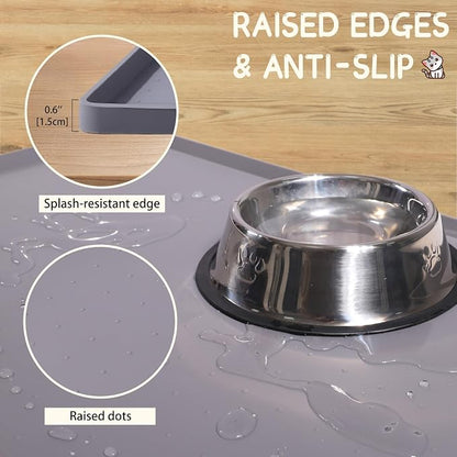 MateeyLife Silicone Cat & Dog Food Mat - Image 3