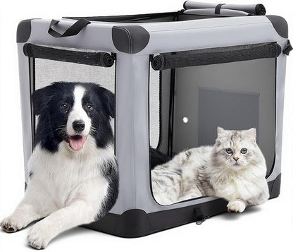 DUMOS Dog Crate 42 Inch Travel Cat Pet Carrier by DumosLifestyle