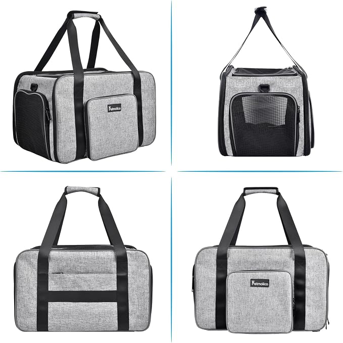 Petmolico Cat Carrier Soft-Sided Pet Bag - Image 3