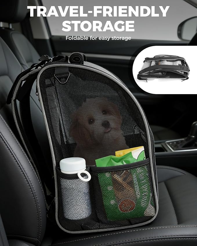 Cat Carrier Backpacks for Kitty Small Dog up to 15 lbs, Lightweight and - Image 7