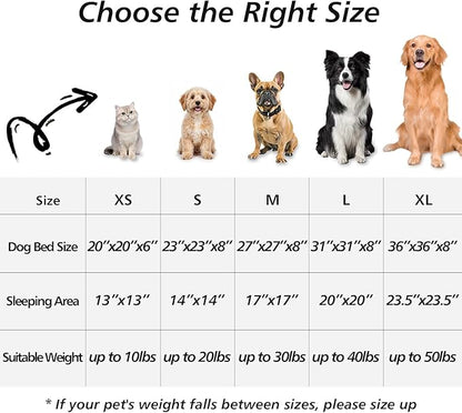 JOLLYVOGUE Calming Dog Bed for Small Dogs - Image 6