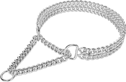 Silver Dog Chain Collar by KINGOLDOS