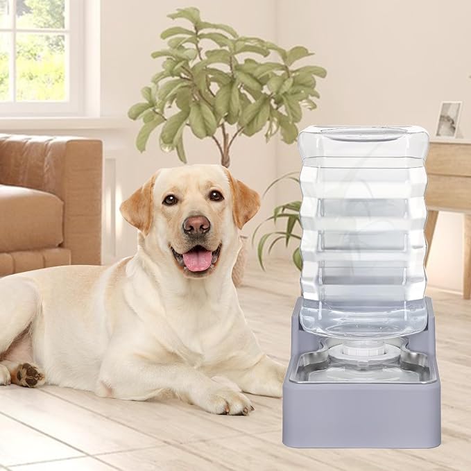 Automatic Water Dispenser Large: Upgraded 100% BPA-Free 8L Light Gray Stainless - Image 7