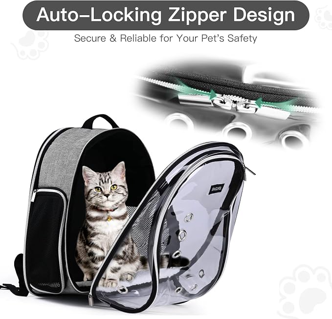 BAGLHER Cat Carrier Backpack Bubble - Image 3