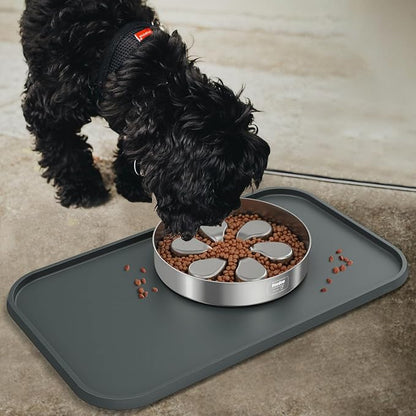 Pet Feeding Mat, Water-Proof Silicone Placement - Image 7
