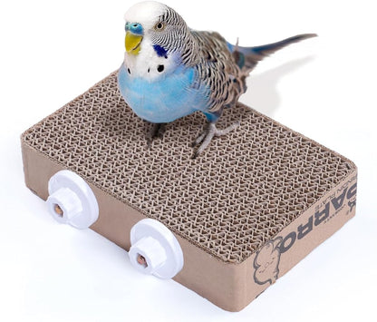 7.3 Inch Paper Bird Toys, Bird Platform, Parrot Toy, Help Birds Clean Beak by JONS%CE%9BNTY
