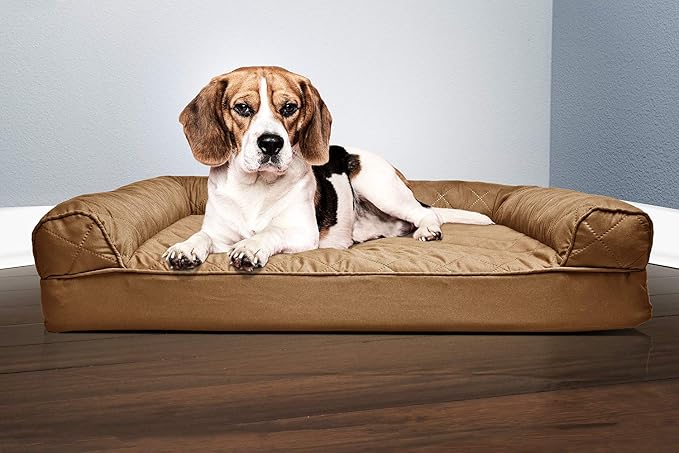 Furhaven Orthopedic Dog Bed for Medium/Small Dogs w/ Removable Bolsters & - Image 5