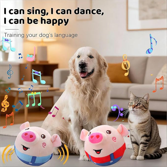 Interactive Dog Toys, Active Moving Pet Plush Toy - Image 2