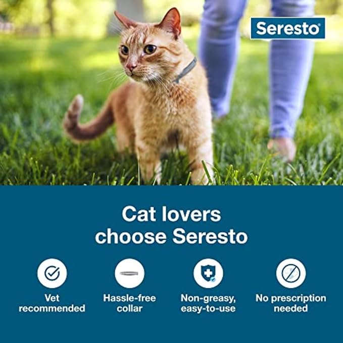 Seresto Cat Vet-Recommended Flea & Tick Treatment & Prevention Collar - Image 3
