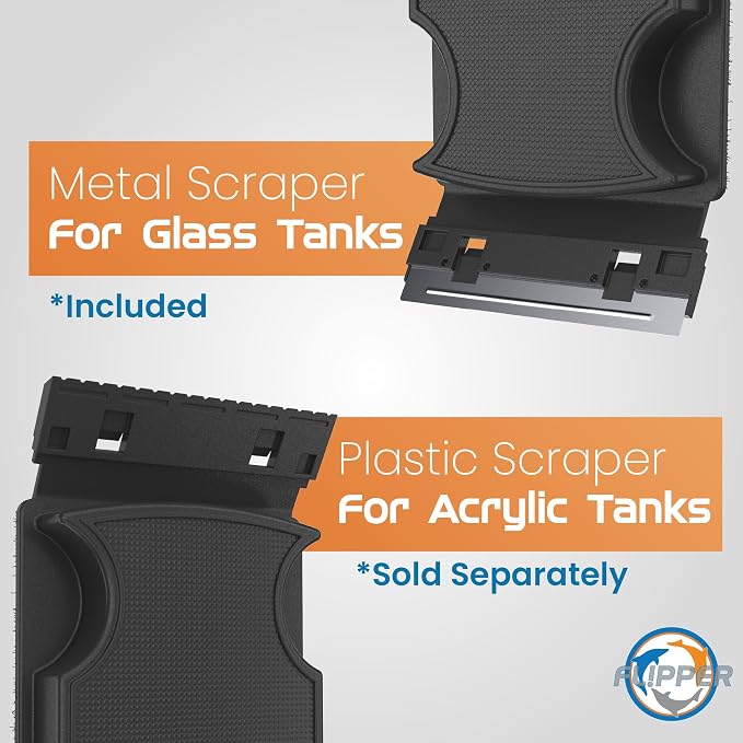 FLIPPER Standard Magnetic Aquarium Glass Cleaner – 2-in-1 Scrubber and Scraper - Image 4