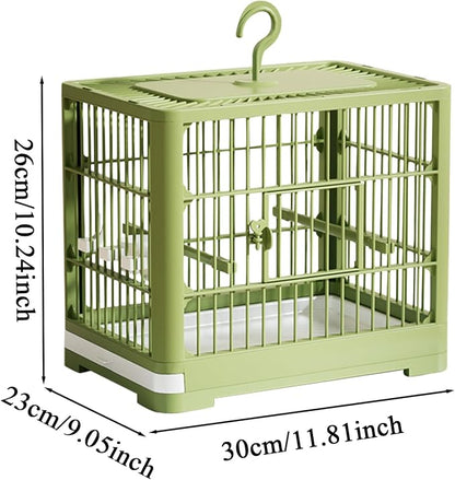 2025 New Carry Cage for Parakeet Portable 30x23x26cm Bird Travel Carrier Cage - Image 5