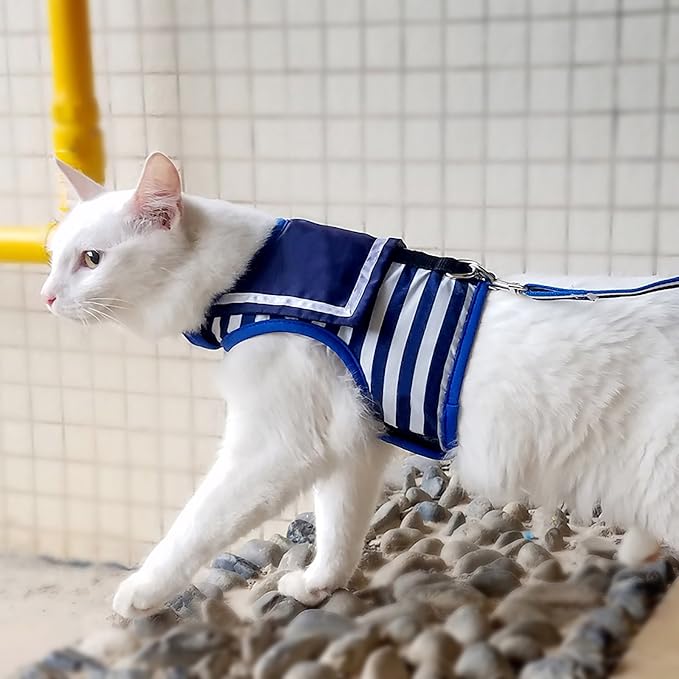 Cat Harness and Leash for Walking Escape Proof, Adjustable Cat Vest Harness - Image 7