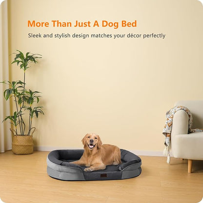 Dwanton Orthopedic Dog Bed for Large Dogs - Image 9