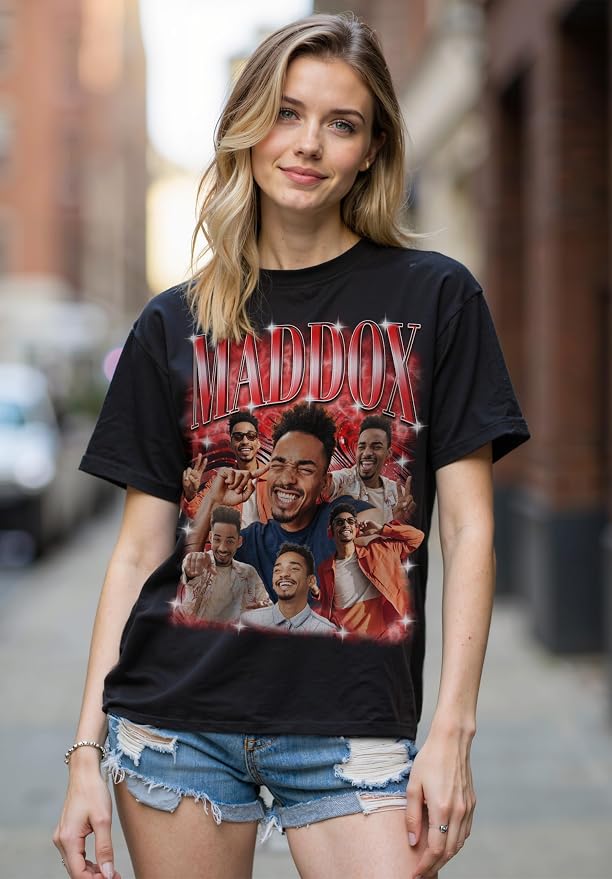 Custom Bootleg Rap Shirt with Photo Text, Vintage Custom Picture Shirt - Image 3