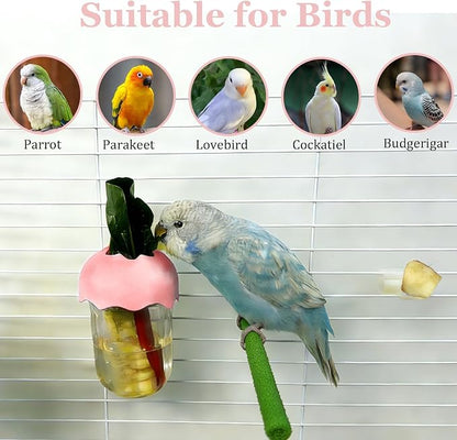 7 PCS Bird Cage Feeder for Vegetable Millet Holder Cage Accessories - Image 7