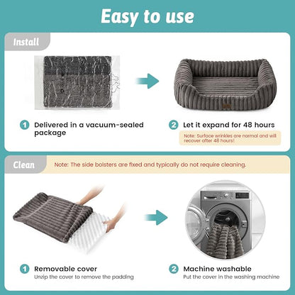 Orthopedic Dog Bed for Medium Dogs & Large Dogs - Image 7