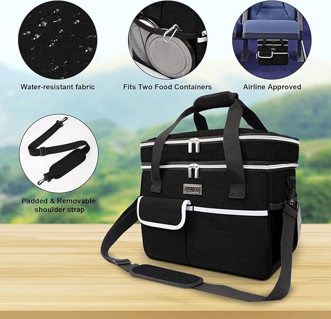 BAGLHER Dog Travel Bag for Supplies - Image 5