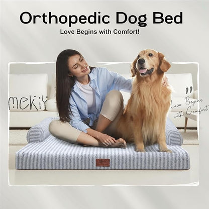 Orthopedic Waterproof Dog Bed for Extra Large Dog Sofa Comfy Pet Bed - Image 8