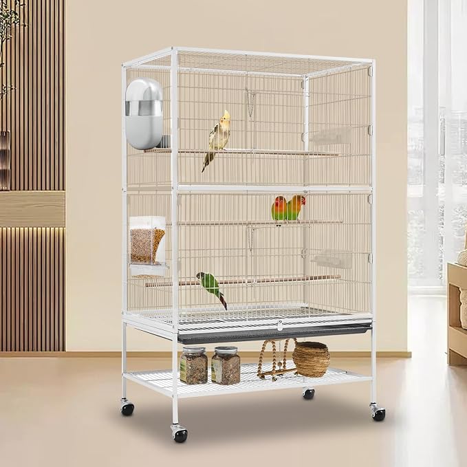 No Mess Bird Feeder & Water Dispenser Set - Image 3