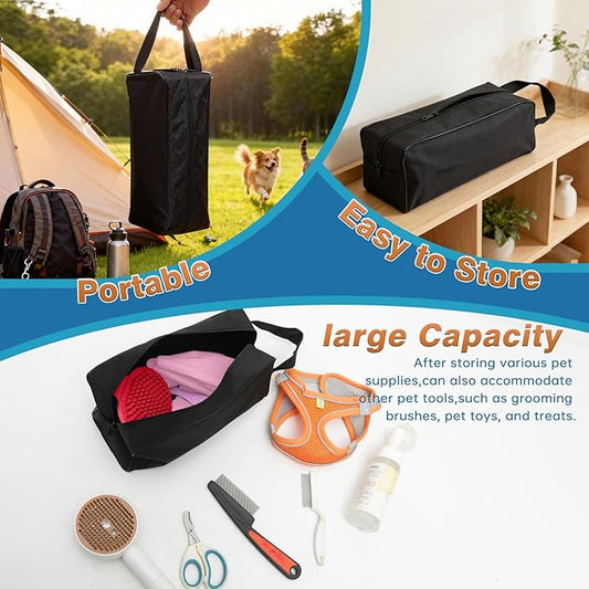 7-Piece Pet Grooming Kit with Storage Bag | Portable Bathing Set - Image 2