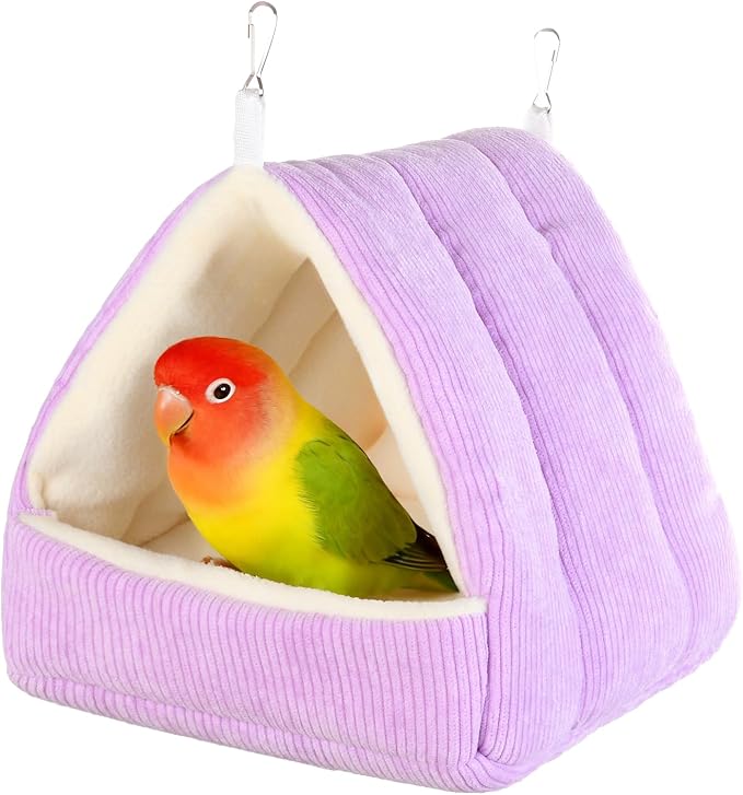 Winter Warm Bird Bed for Cage by Hoopttay