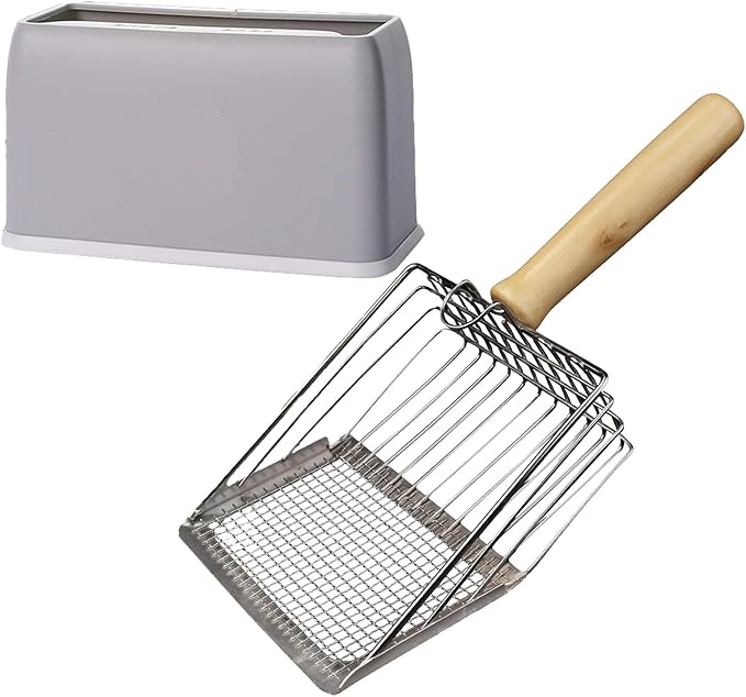 Cat Litter Scoop, Premium Kitty Shovel by Dustnix