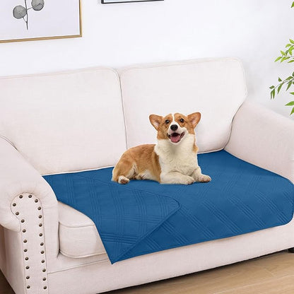 hyha Waterproof Dog Blanket, Reversible Pet Bed Blanket, Soft Sofa Couch Cover by hyha