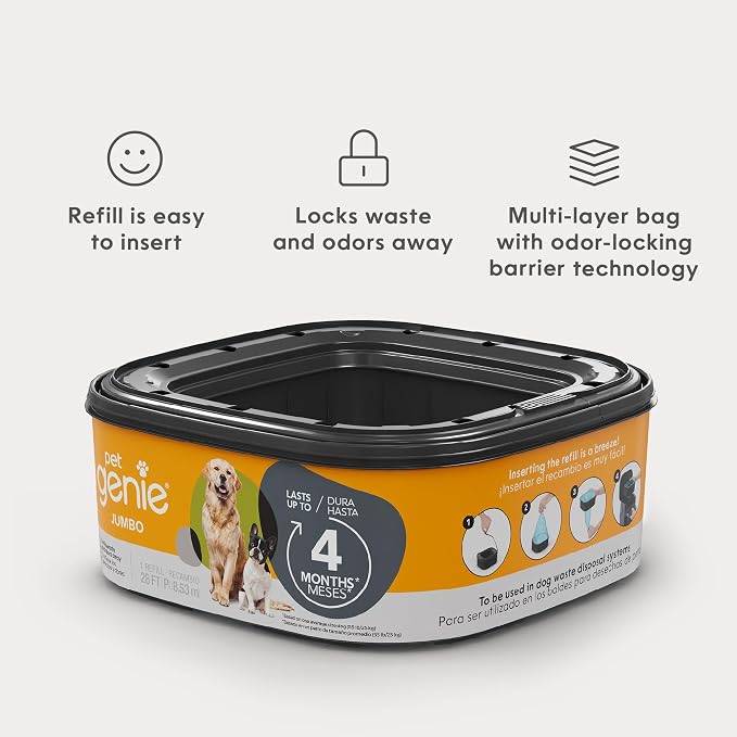Pet Genie – Jumbo refill 1-pack – Up to 4 months of supply - Image 3