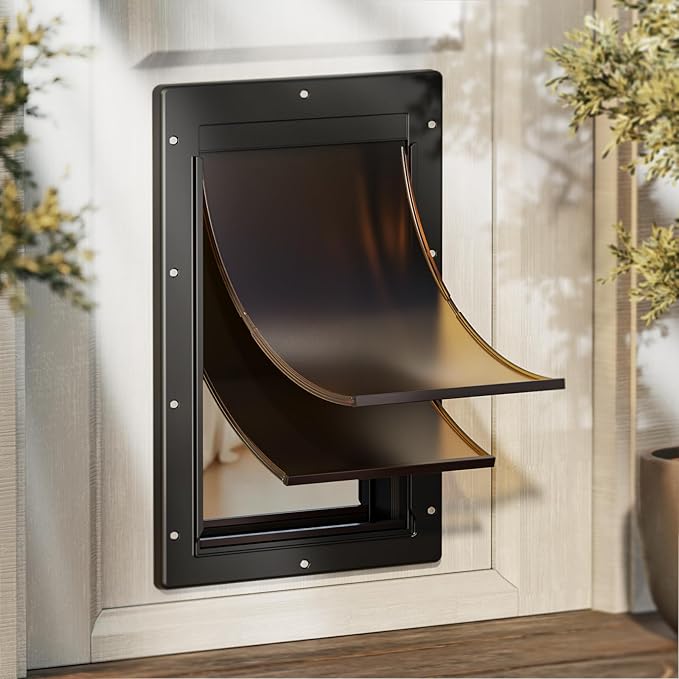 Never Rust Plastic Dog door, Large Doggy Door, Doggie Door by PETCOMING
