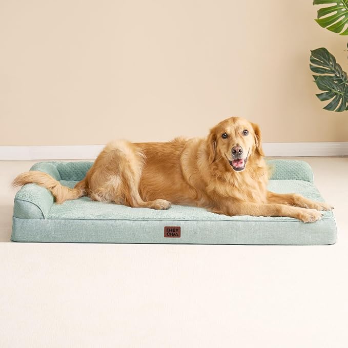 EHEYCIGA Extra Large Dog Bed Othorpedic, Memory Foam XL Dog Bed - Image 8