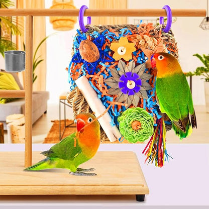 KATUMO Bird Toys, Cockatiel Foraging Shredder Toys - Image 6
