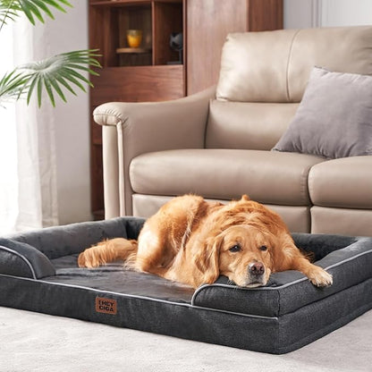 EHEYCIGA Orthopedic Dog Beds for Extra Large Dogs, Waterproof Memory Foam XL - Image 9