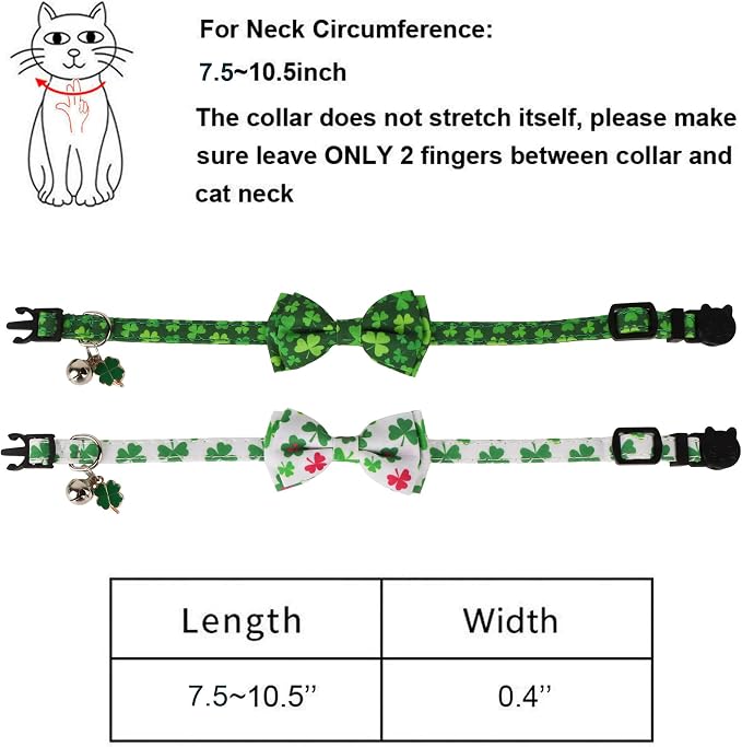 ADOGGYGO St. Patrick's Day Cat Collars - Image 4