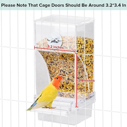 No Mess Bird Feeder Water Dispenser Set, Bird Feeder - Image 7