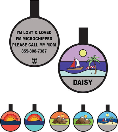 Silent Dog Tag Personalized by PetANTastic