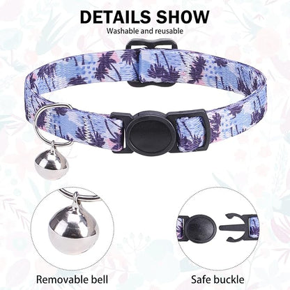Breakaway Cat Collars for Girl Boy Cats, Spring Summer All Weather Cat Collar - Image 3