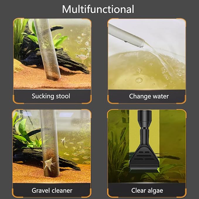 Carefree Fish Aquarium Gravel Cleaner 15~30In - Image 2