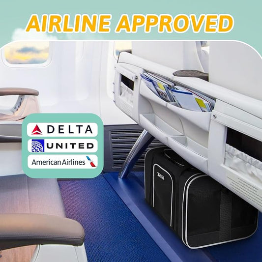 Petskd Pet Carrier 17x11x10.5 Delta American United Airline Approved, Pet - Image 2