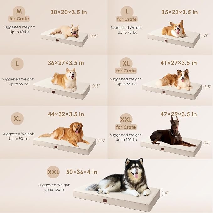 EHEYCIGA Orthopedic XXL Dog Beds - Image 2
