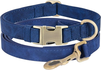 Genuine Leather Dog Collar by HOME
